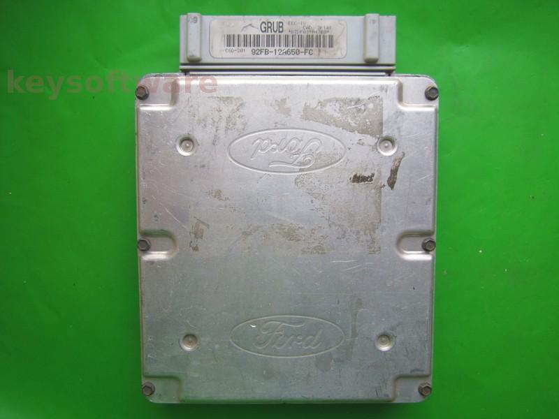 ECU Ford Fiesta 1.1 92FB-12A650-FC GRUB CSD-201