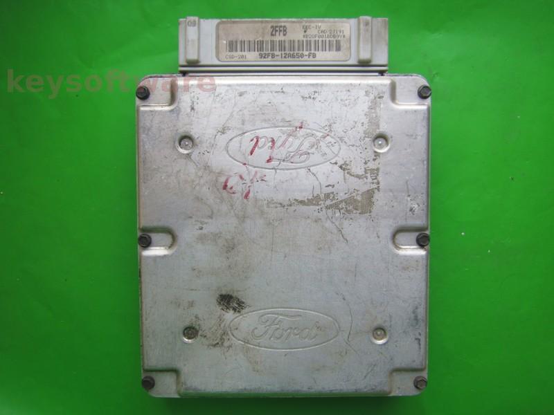 ECU Ford Fiesta 1.1 92FB-12A650-FB 2FFB CSD-201