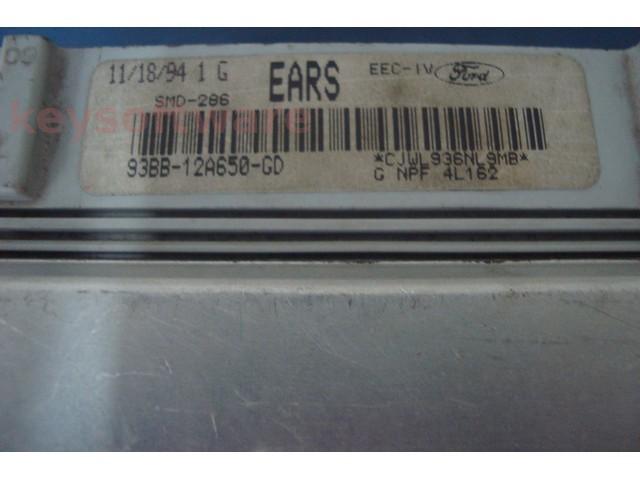 ECU Ford Mondeo 2.0 93BB-12A650-GD EARS SMD-286 {