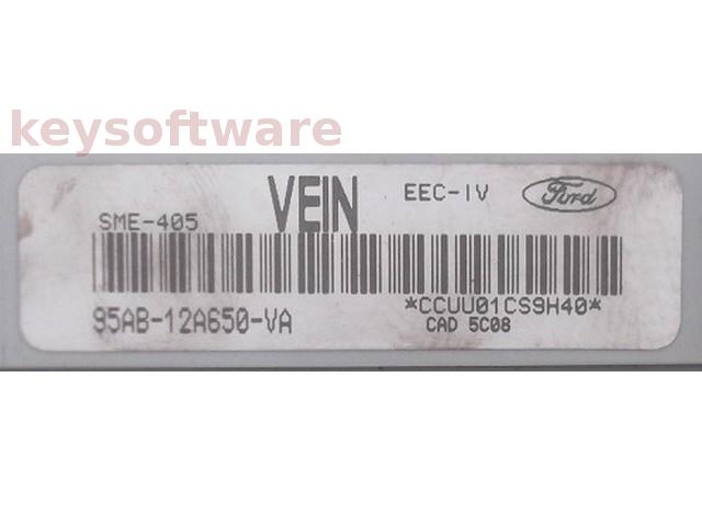 ECU Ford Escort 1.8 95AB-12A650-VA VEIN SME-405 {