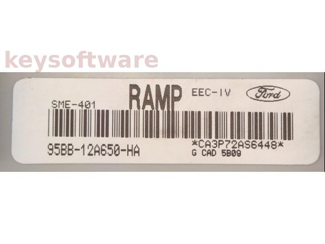 ECU Ford Mondeo 1.6 95BB-12A650-HA RAMP SME-401 {