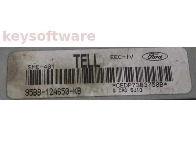 ECU Ford Mondeo 2.0 95BB-12A650-KB TELL SME-401 {