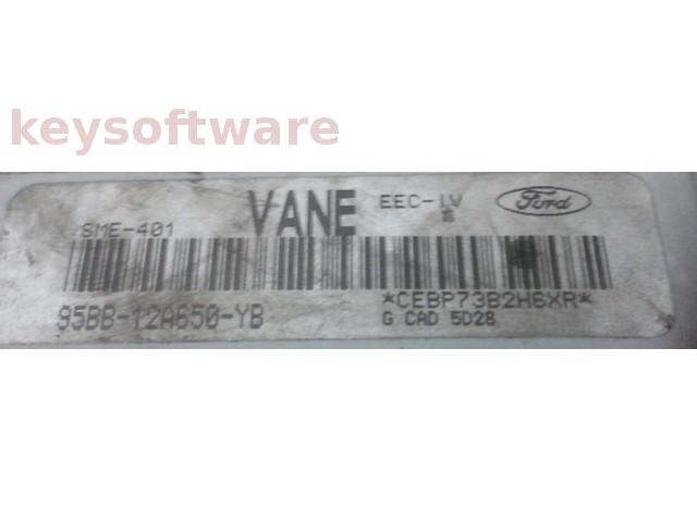 ECU Ford Mondeo 1.6 95BB-12A650-YB VANE SME-401 {