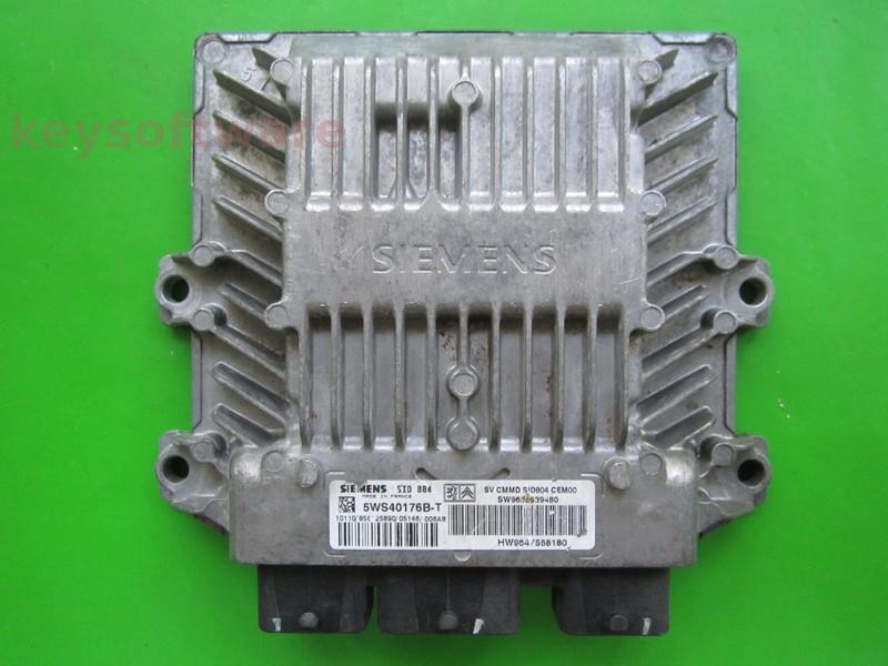 ECU Citroen C2 1.4HDI 9655939480 5WS40176B-T SID804 {