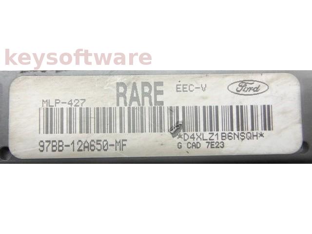 ECU Ford Mondeo 2.5 97BB-12A650-MF RARE MLP-427 {