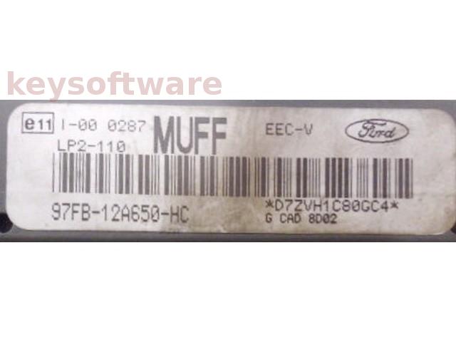 ECU Ford Puma 1.7 97FB-12A650-HC MUFF LP2-110 {