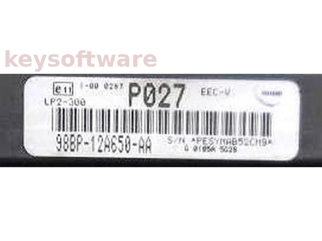 ECU Ford Mondeo 2.0 98BP-12A650-AA P027 LP2-300 {