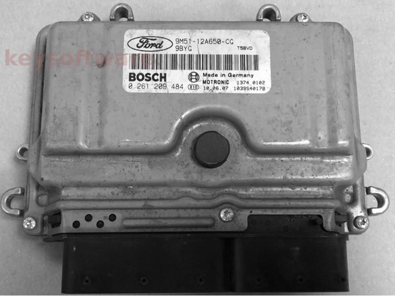 ECU Ford Focus 2.5 9M51-12A650-CG 0261209484 ME9.0