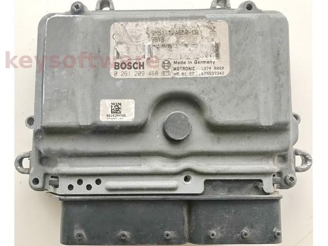 ECU Ford Focus 2.5 9M51-12A650-CB 0261209468 ME9.0 {