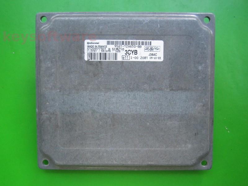 ECU Ford Fusion 1.4 9S61-12A650-BB S120977301B SIM210