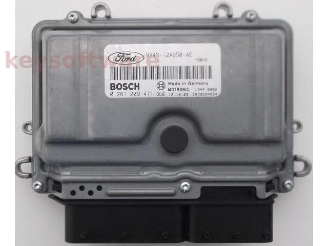 ECU Ford Kuga 2.5 9V4N-12A650-AE 0261209471 ME9.0 {