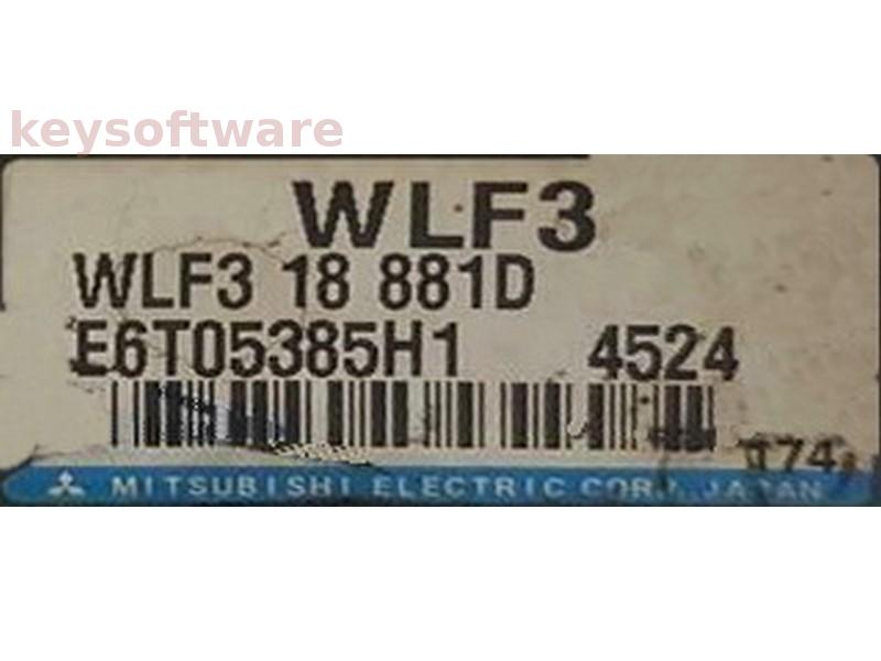 ECU Ford Ranger 2.5 E6T05385H1 WLF318881D {