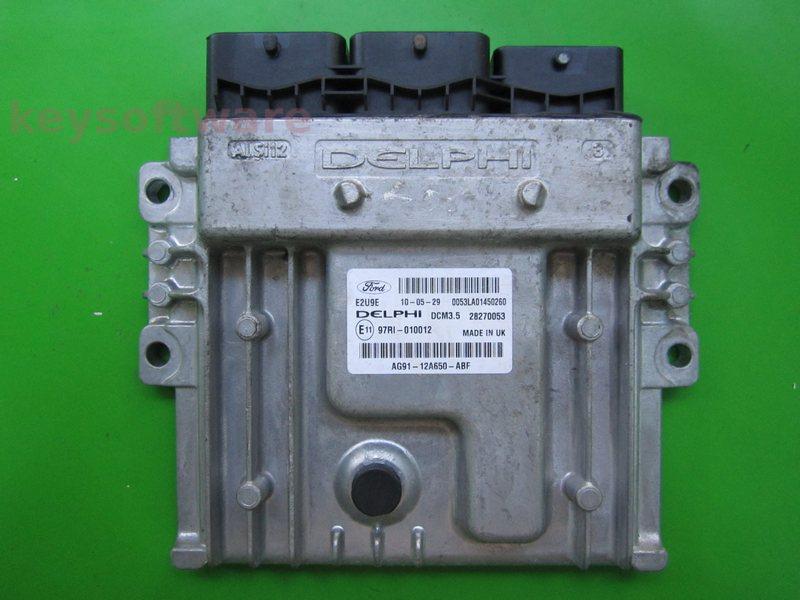 ECU Ford Galaxy 2.0TDCI AG91-12A650-ABF 28270053 DCM3.5