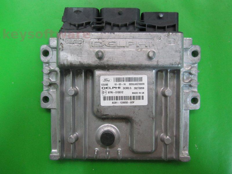 ECU Ford Mondeo 2.0TDCI AG91-12A650-ADF 28270059 DCM3.5