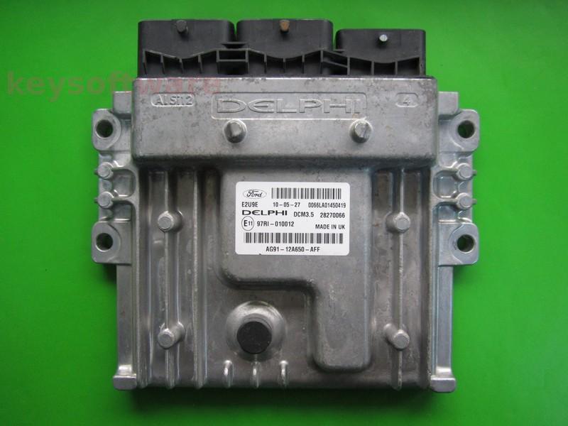 ECU Ford Mondeo 2.0TDCI AG91-12A650-AFF 28270066 DCM3.5