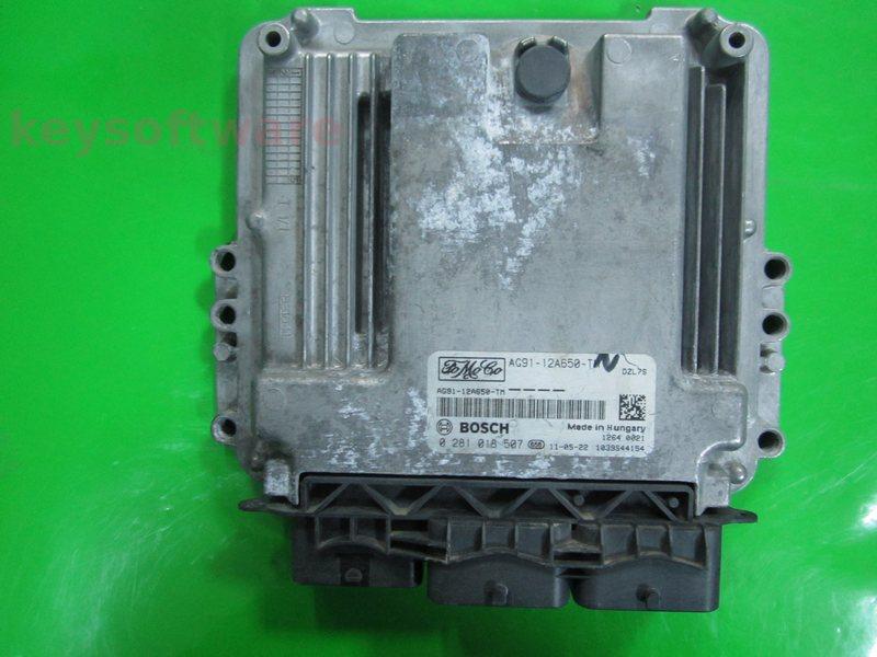 ECU Ford S-Max 2.2TDCI AG91-12A650-TM 0281018507 EDC17CP42