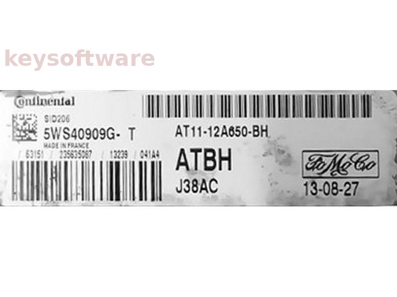 ECU Ford Transit 1.8TDCI AT11-12A650-BH 5WS40909G-T SID206 {