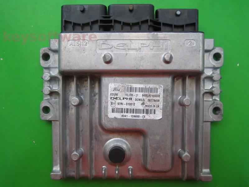 ECU Ford Kuga 2.0TDCI AV41-12A650-CE 28278459 DCM3.5