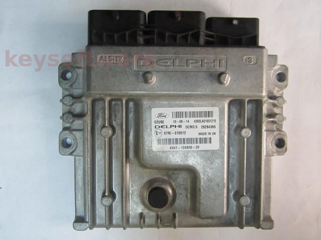 ECU Ford Kuga 2.0TDCI AV41-12A650-DF 28284365 DCM3.5