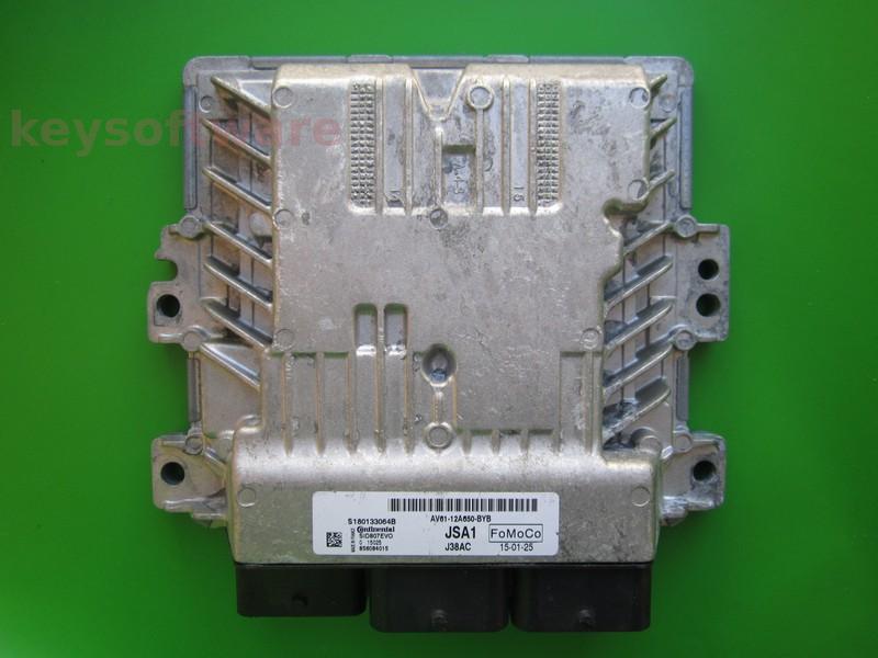 ECU Ford Mondeo 1.6TDCI AV61-12A650-BYB S180133064B SID807EVO