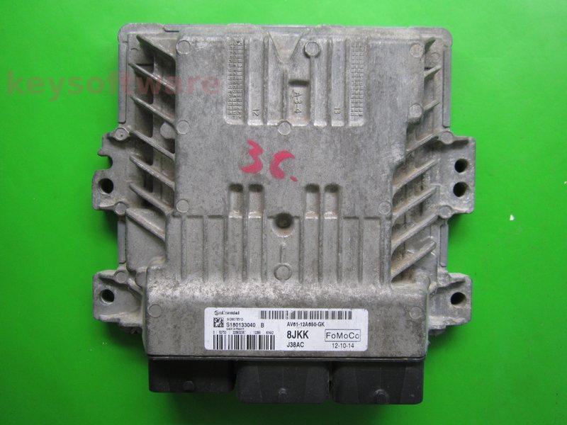 ECU Ford C-Max 1.6TDCI AV61-12A650-GK S18033040B SID807EVO