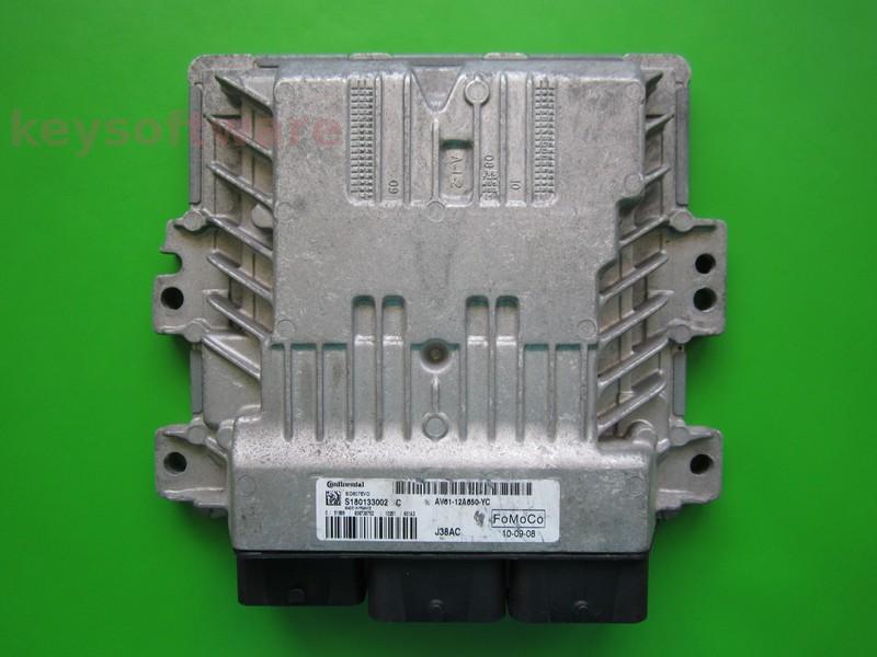 ECU Ford C-Max 1.6TDCI AV61-12A650-YC S180133002C SID807EVO {