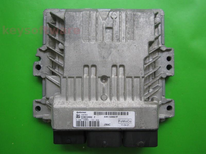 ECU Ford C-Max 1.6TDCI AV61-12A650-YF S180133002F SID807EVO