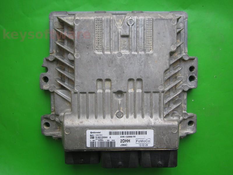 ECU Ford C-Max 1.6TDCI AV61-12A650-YH S180133044A SID807EVO