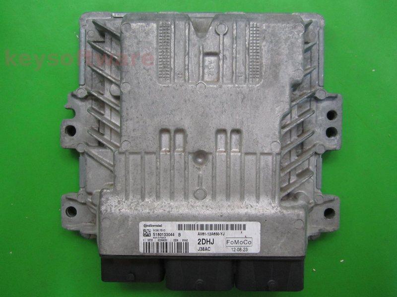 ECU Ford C-Max 1.6TDCI AV61-12A650-YJ S180133044B SID807EVO }