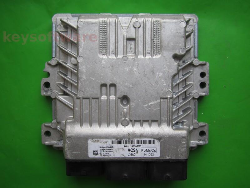 ECU Ford C-Max 1.6TDCI AV61-12A650-BVB S180133062B SID807EVO }