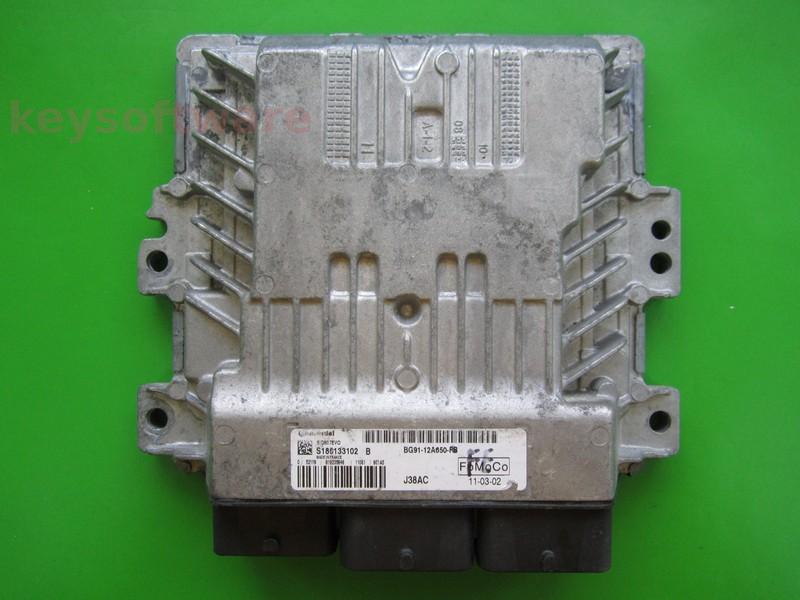 ECU Ford S-Max 1.6TDCI BG91-12A650-FB S180133102B SID807EVO