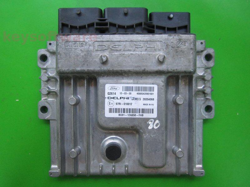 ECU Ford Galaxy 2.0TDCI BG91-12A650-FHB 28354068 DCM3.5