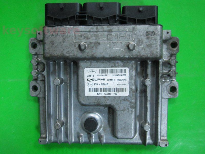 ECU Ford Focus 2.0TDCI BG91-12A650-FJD 28362918 DCM3.5