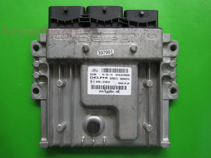 ECU Ford Mondeo 2.0TDCI BG91-12A650-RE 28284374 DCM3.5
