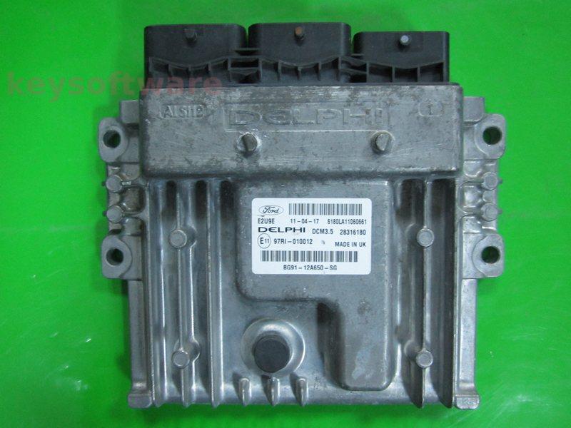 ECU Ford Mondeo 2.0 BG91-12A650-SG 28316180 DCM3.5