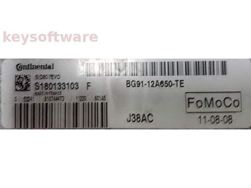 ECU Ford Mondeo 1.6TDCI BG91-12A650-TE S180133103F SID807EVO {