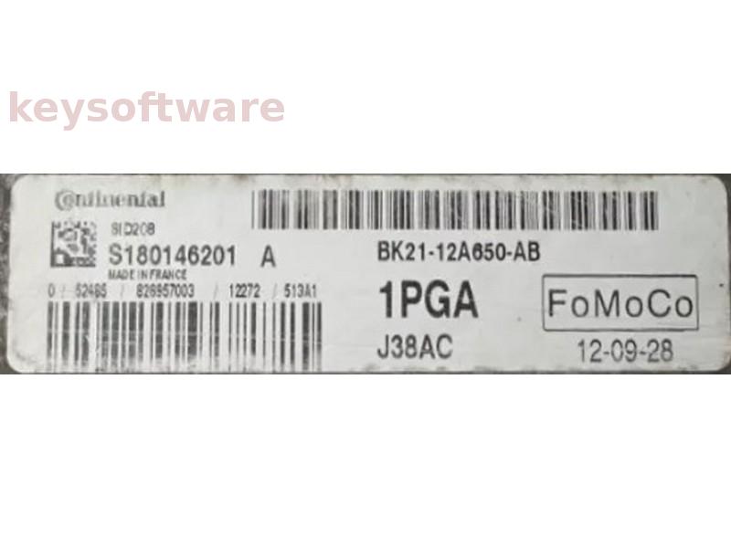 ECU Ford Transit 2.2TDCI BK21-12A650-AB S180146201A SID208 {