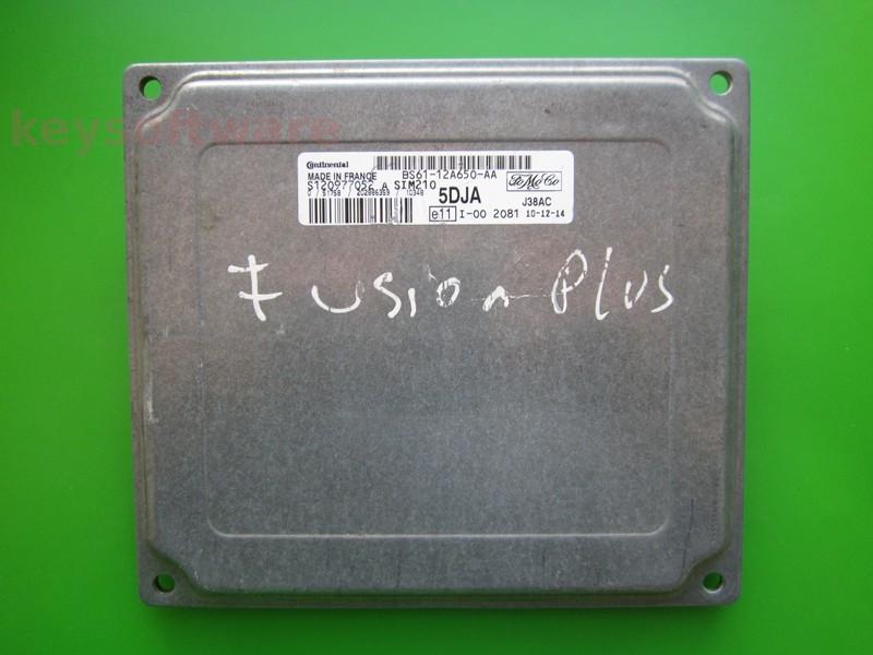 ECU Ford Fusion 1.4 BS61-12A650-AA S120977052A SIM210 {