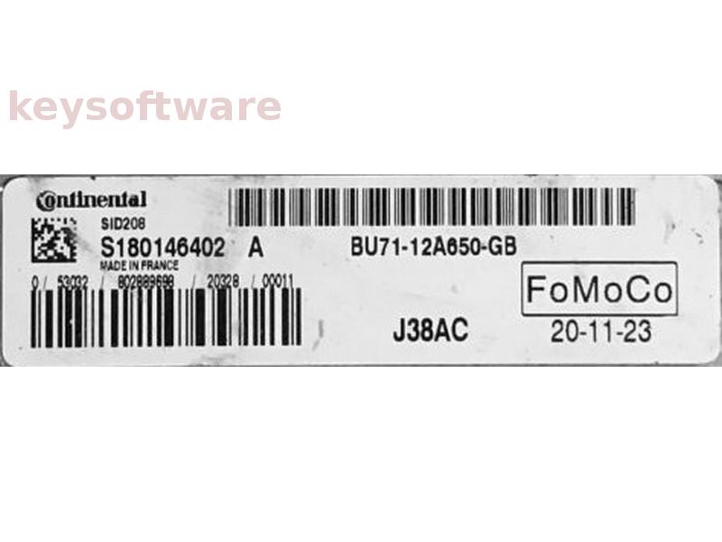 ECU Ford Transit 2.2TDCI BU71-12A650-GB S180146402A SID208 {