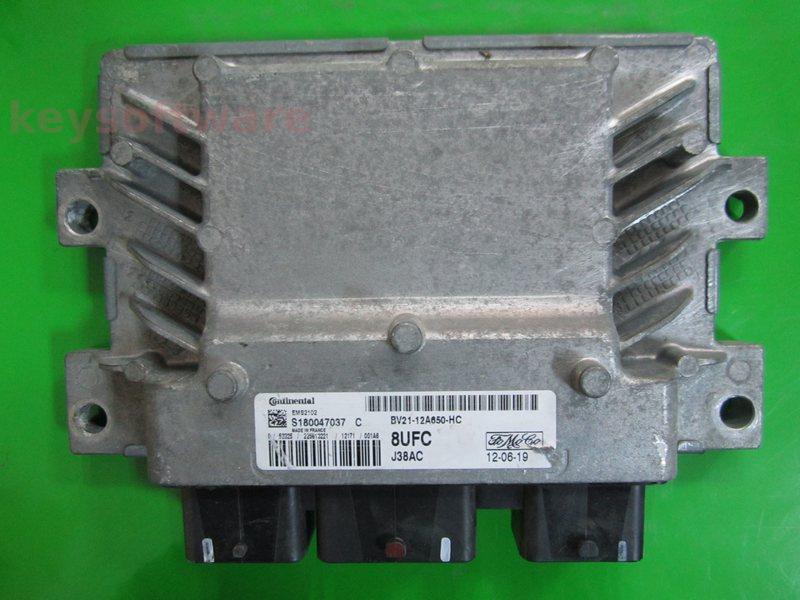 ECU Ford Fiesta 1.4 BV21-12A650-HC S180047037C EMS2102