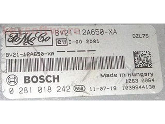 ECU Ford Fiesta 1.6TDCI BV21-12A650-XA 0281018242 EDC17C10