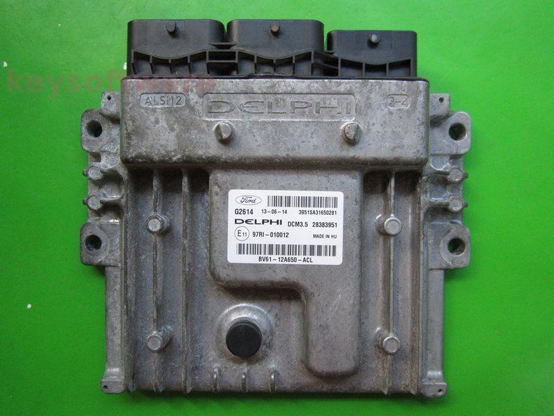 ECU Ford C-Max 1.6TDCI BV61-12A650-ACL 28383951 DCM3.5 {