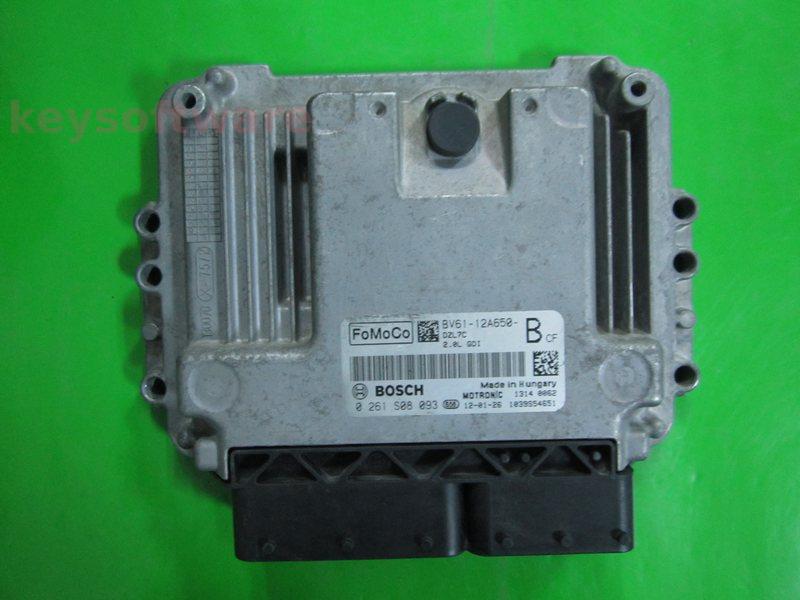 ECU Ford Focus 1.6 BV61-12A650-BCF 0261S08093 MED17.0