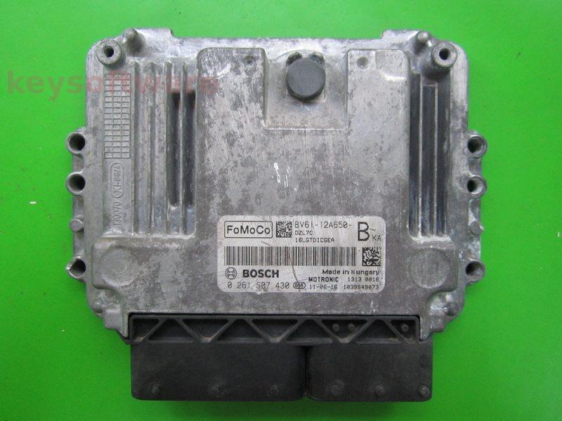 ECU Ford Focus 1.6 BV61-12A650-BKA 0261S07430 MED17.0