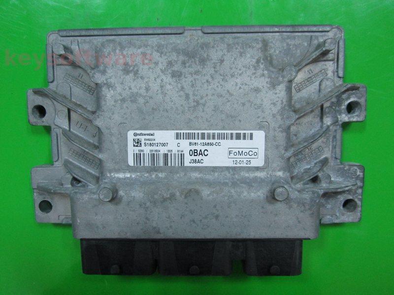 ECU Ford Focus 1.6 BV61-12A650-CC S180127007C EMS2204