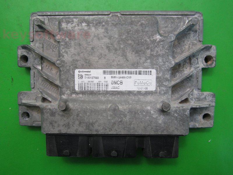 ECU Ford Focus 1.6 BV61-12A650-CNB S180127022 EMS2204