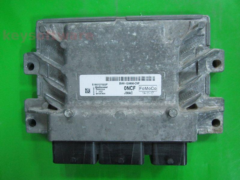 ECU Ford C-Max 1.6 BV61-12A650-CNF S180127022F EMS2204
