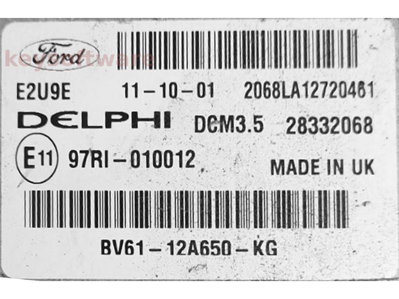 ECU Ford Focus 2.0 BV61-12A650-KG 28332068 DCM3.5 {