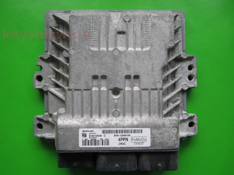 ECU Ford Focus 1.6TDCI BV61-12A650-NN S180133036G SID807EVO }