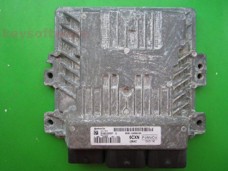 ECU Ford C-Max 1.6TDCI BV61-12A650-SN S180133037G SID807EVO